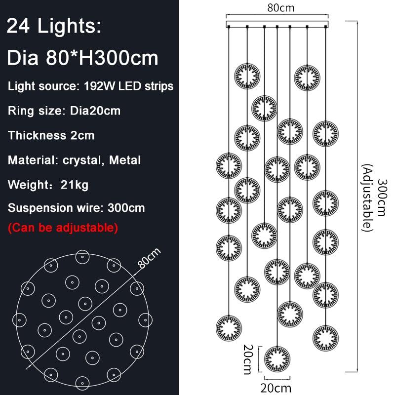 Costelio Ring Chandelier - Creating Coziness