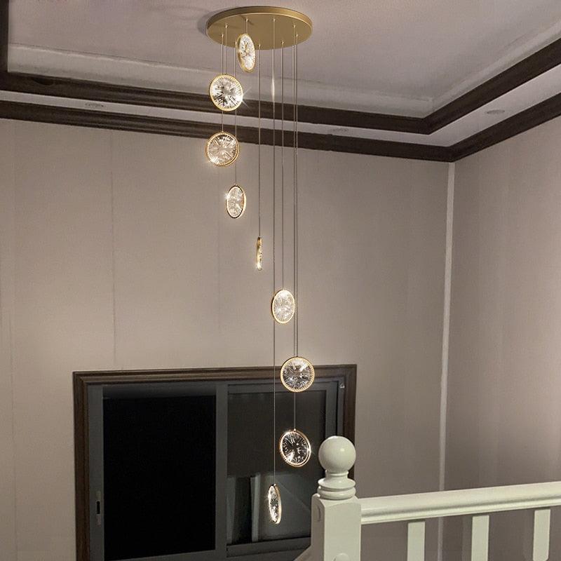 Costelio Ring Chandelier - Creating Coziness