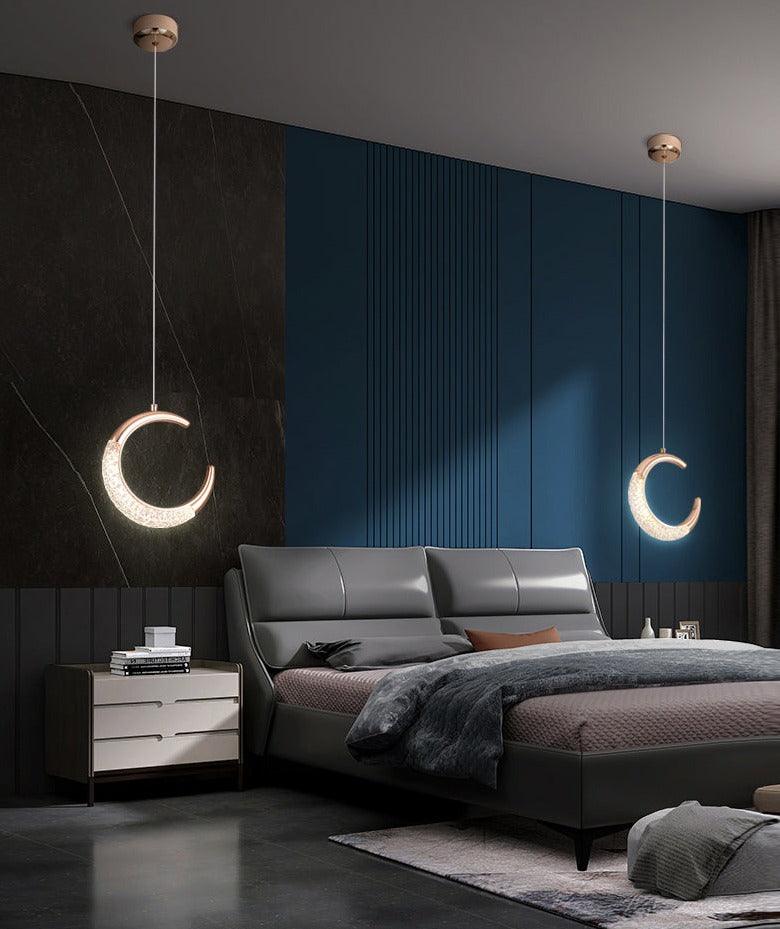 Crescent Moon Chandelier - Creating Coziness