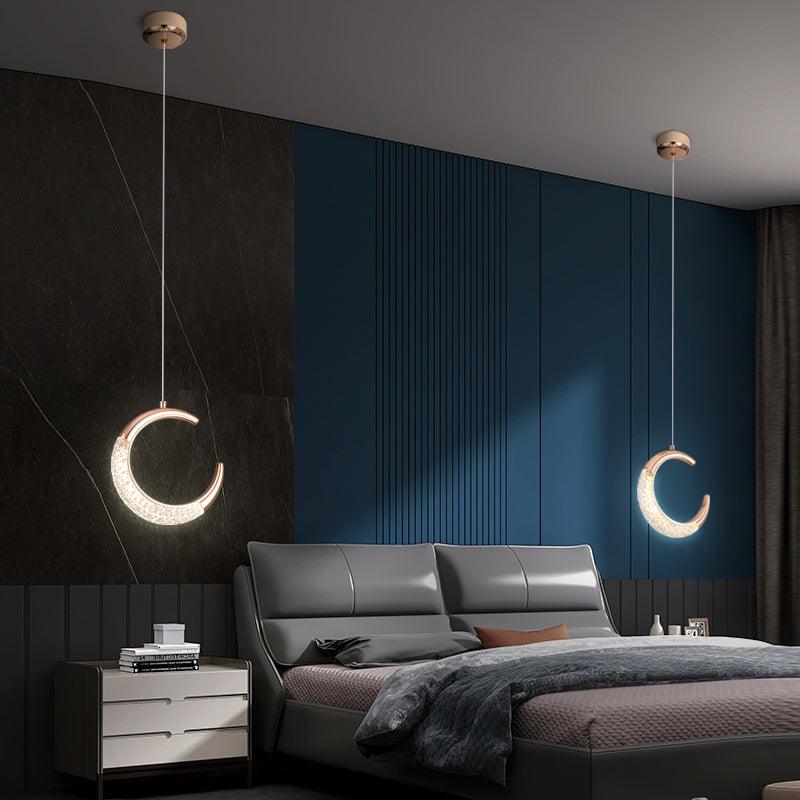 Crescent Moon Chandelier - Creating Coziness