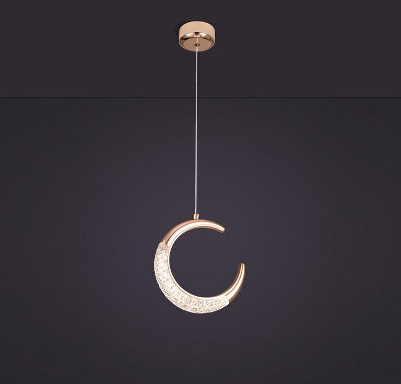 Crescent Moon Chandelier - Creating Coziness