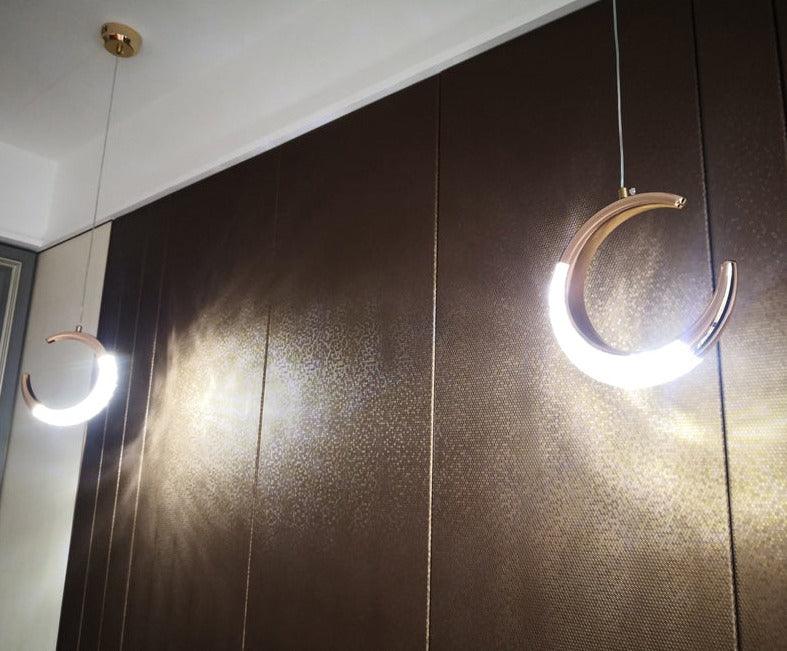 Crescent Moon Chandelier - Creating Coziness