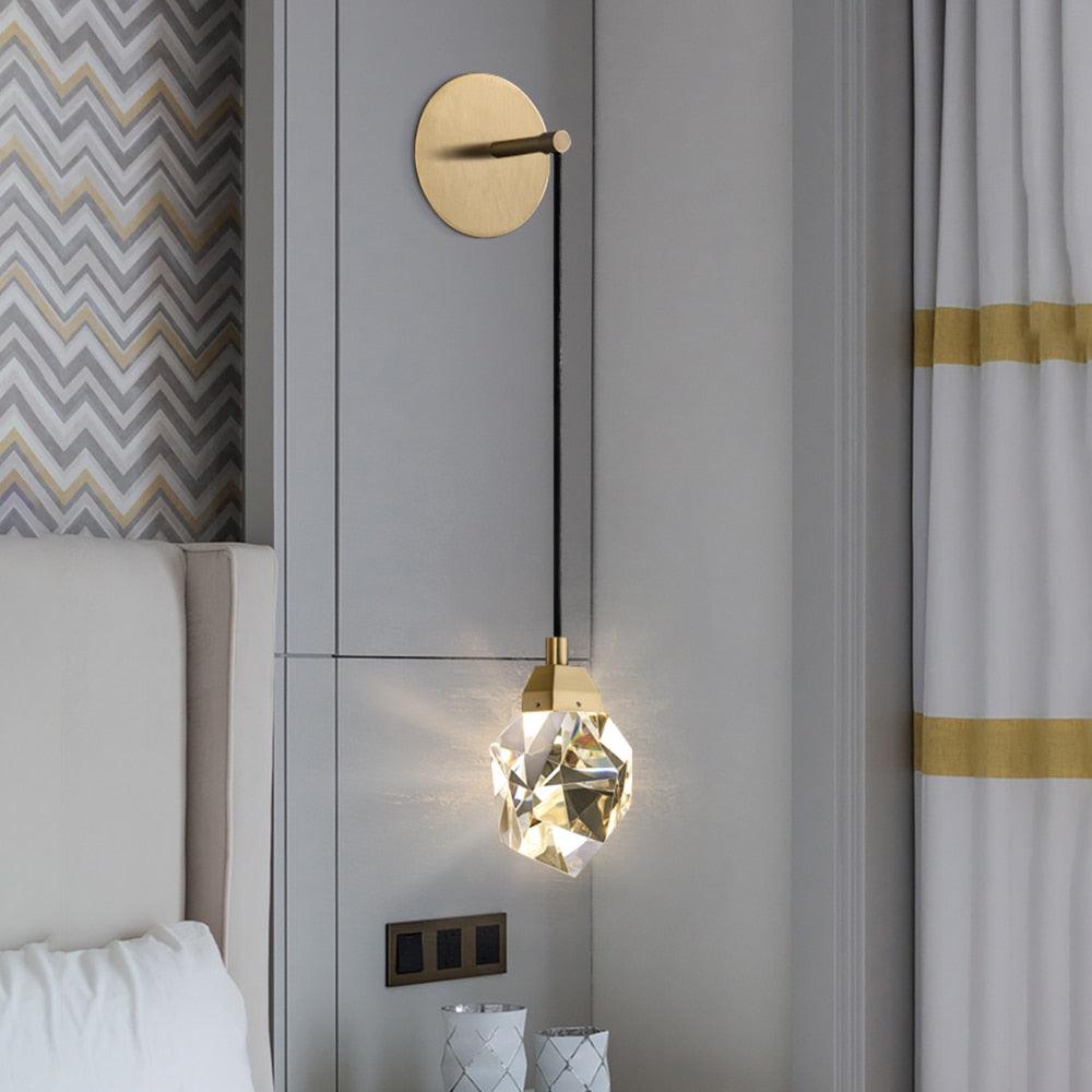 Crystal Brilliant Cut Wall Lamp - Creating Coziness