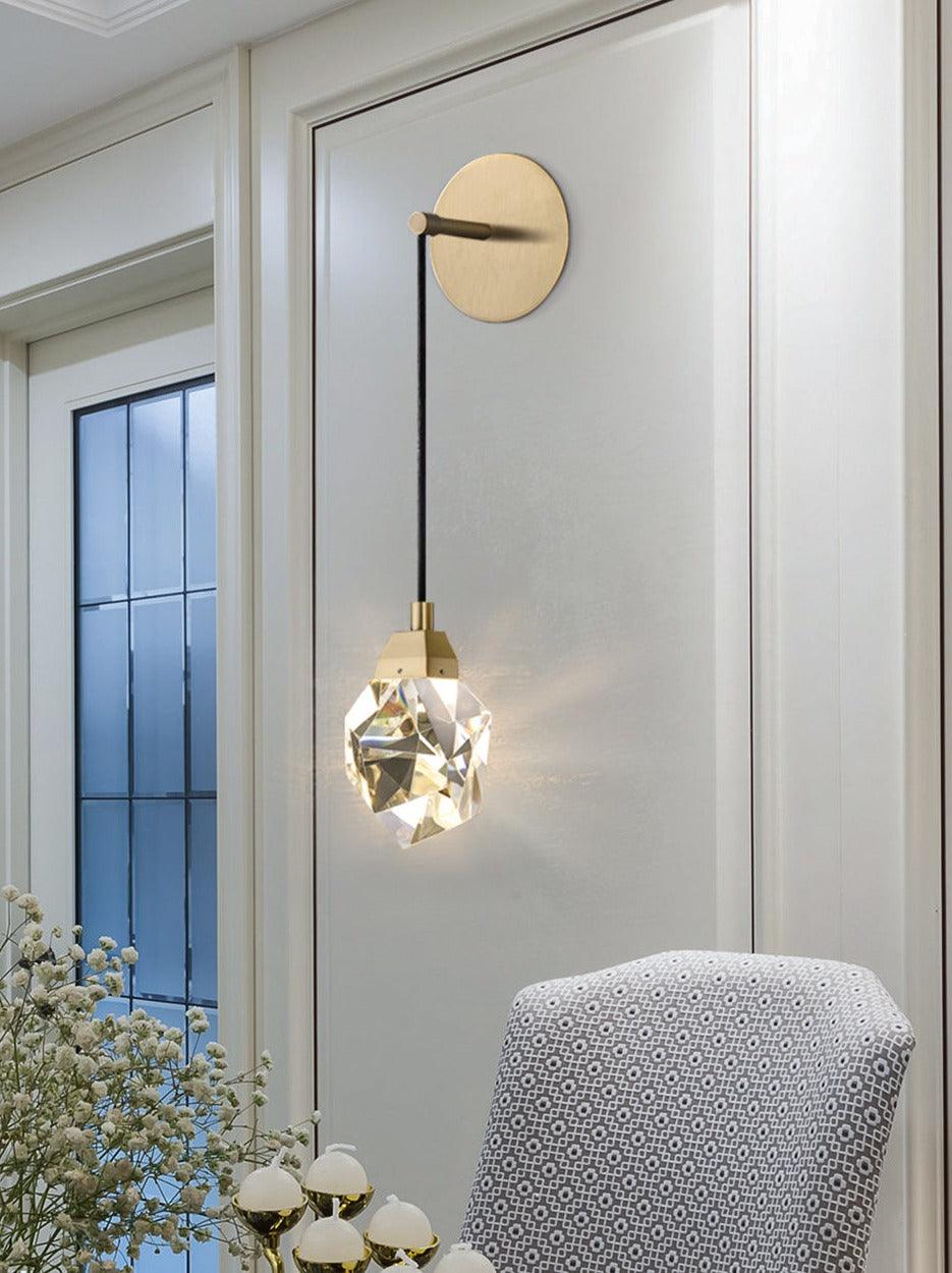 Crystal Brilliant Cut Wall Lamp - Creating Coziness