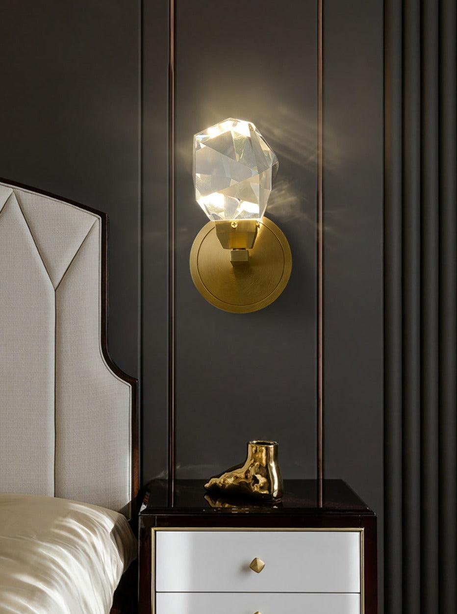 Crystal Brilliant Cut Wall Lamp - Creating Coziness