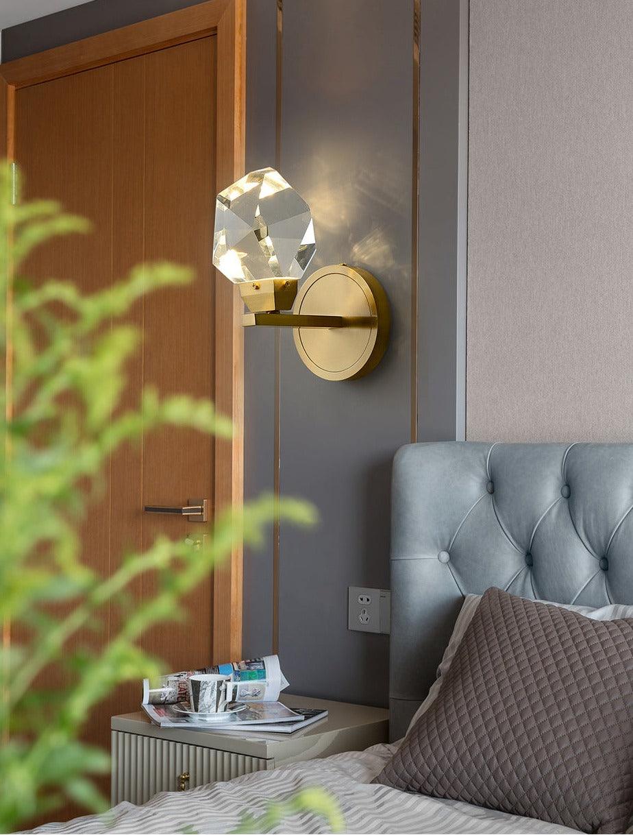 Crystal Brilliant Cut Wall Lamp - Creating Coziness