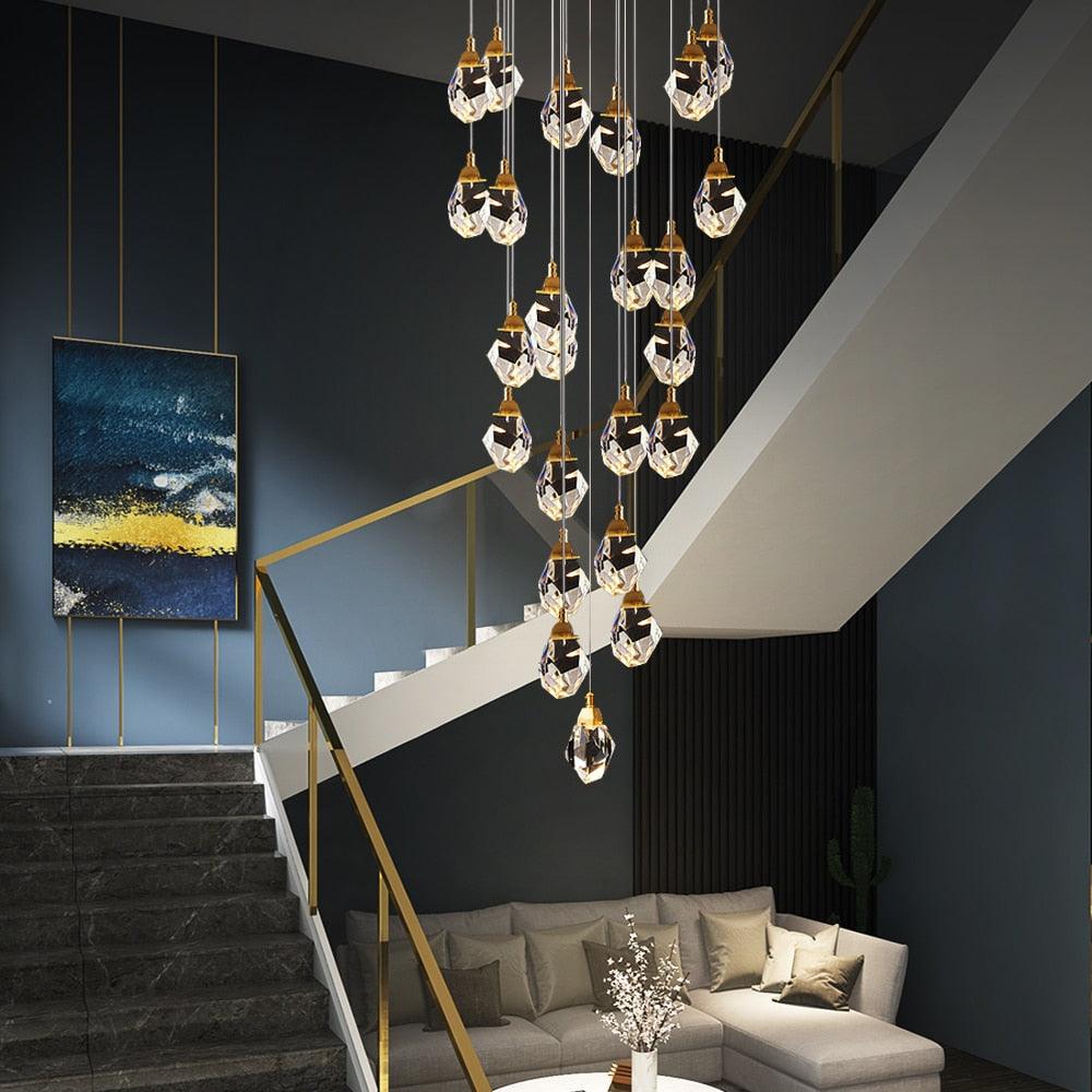 Crystal Chandelier Brilliant Cut 30-46 lights - Creating Coziness