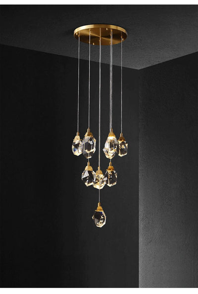 Crystal Chandelier Brilliant Cut - Creating Coziness