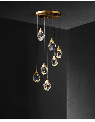 Crystal Chandelier Brilliant Cut - Creating Coziness