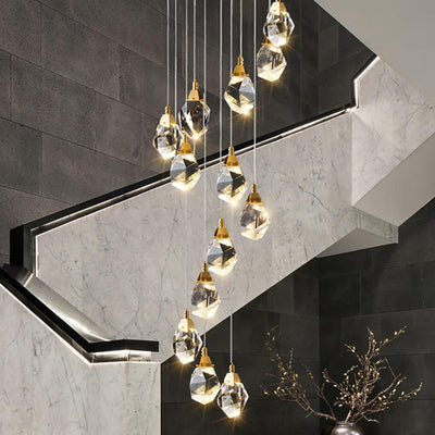 Crystal Chandelier Brilliant Cut - Creating Coziness