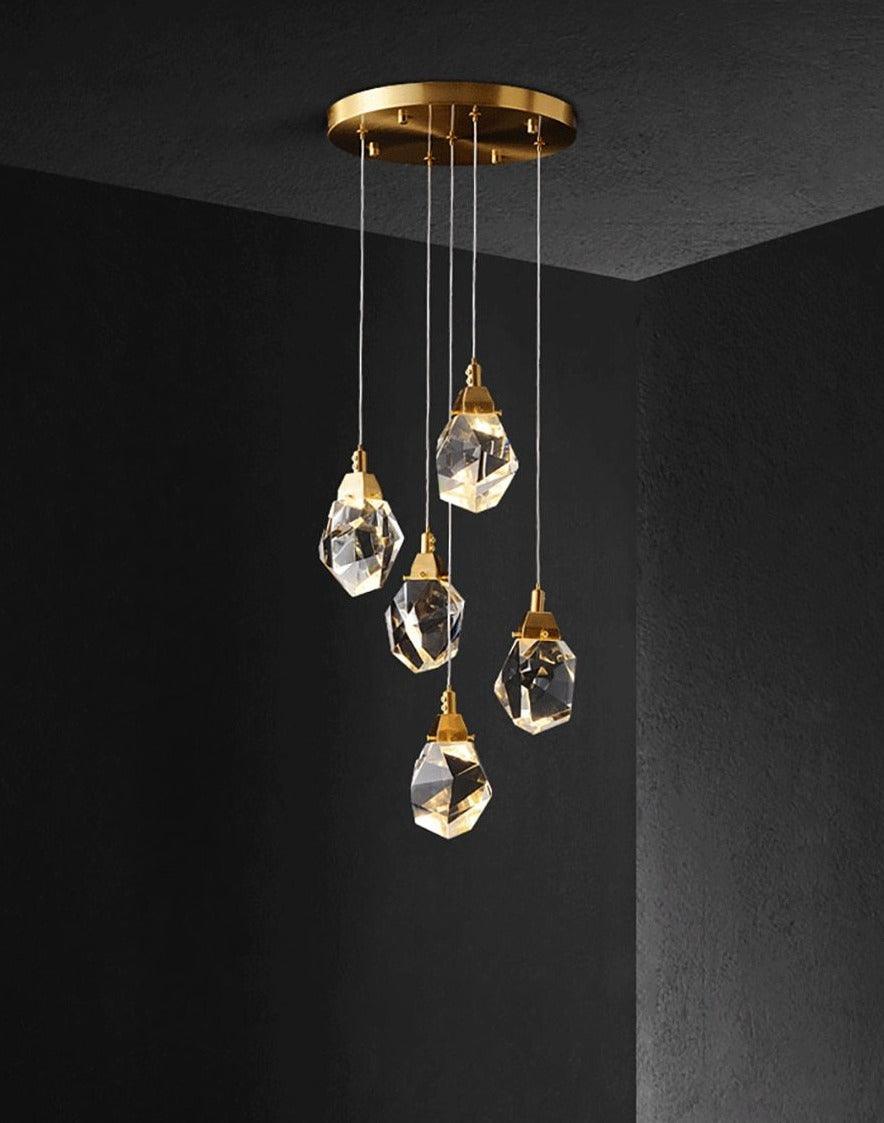 Crystal Chandelier Brilliant Cut - Creating Coziness