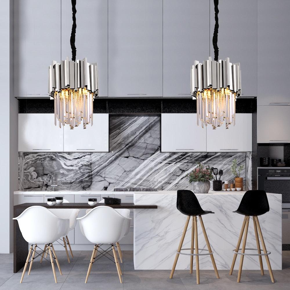 Crystal chandelier - Creating Coziness