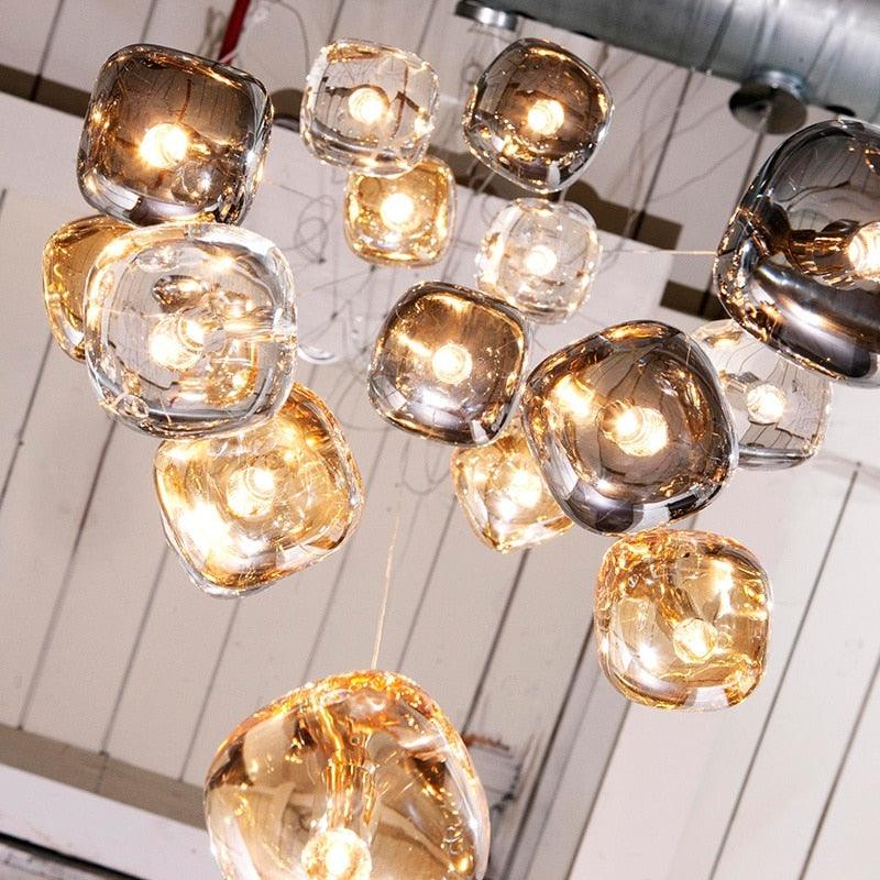 Cubie Suspension Chandelier - Creating Coziness