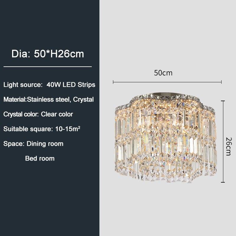 Efsun Wave Crystal Chandelier - Creating Coziness