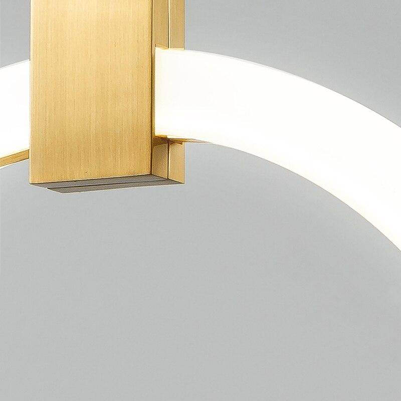 Emmi - Staircase Chandelier with LED Rings - Creating Coziness