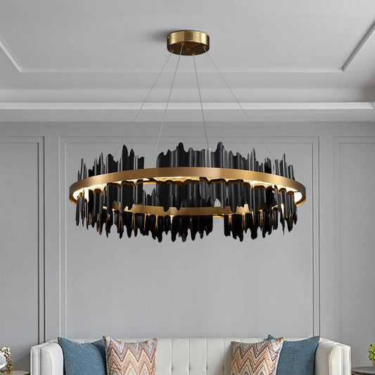 Everly LED Chandelier - Creating Coziness