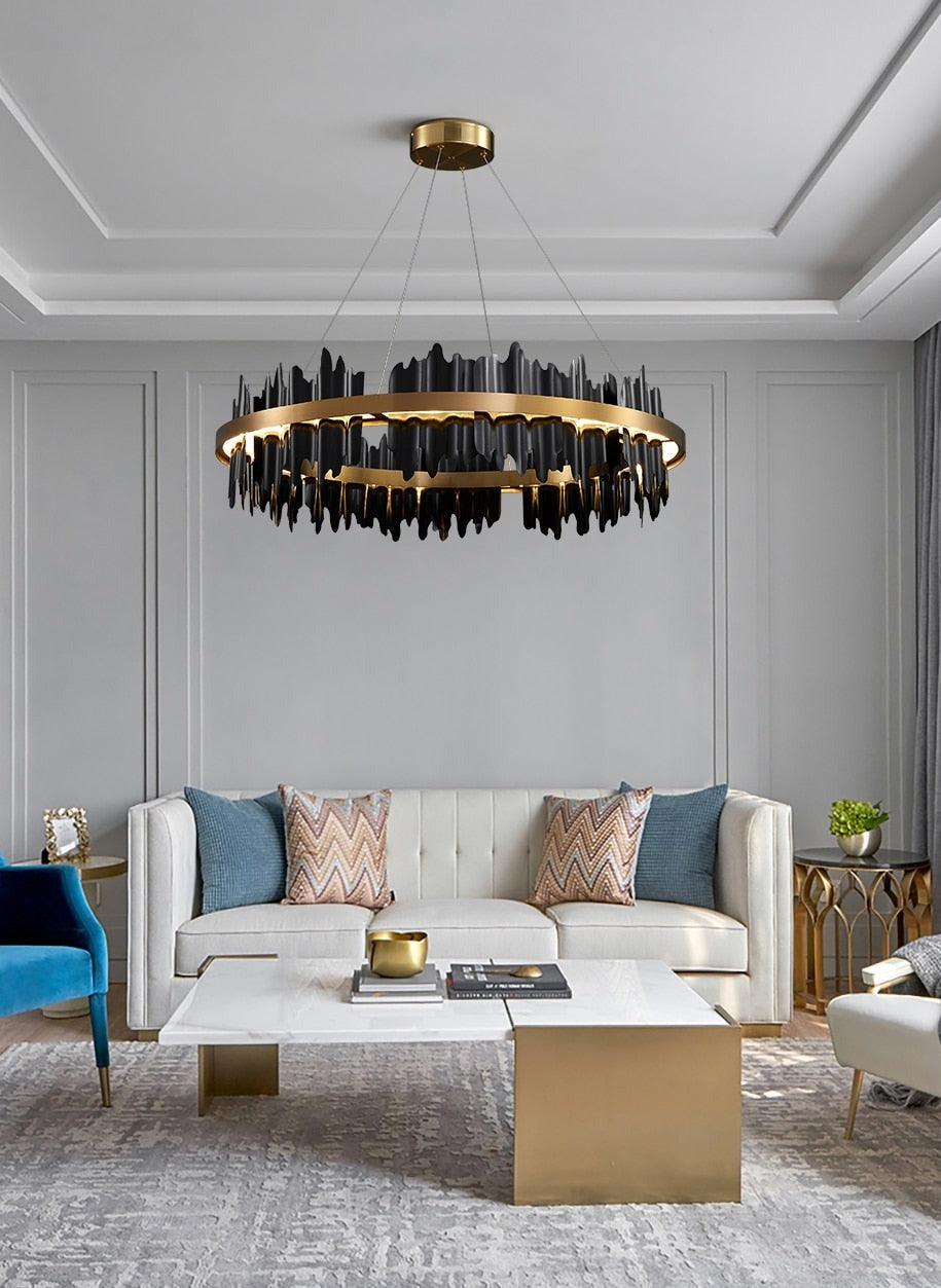 Everly LED Chandelier - Creating Coziness