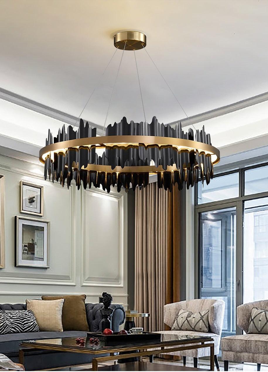 Everly LED Chandelier - Creating Coziness