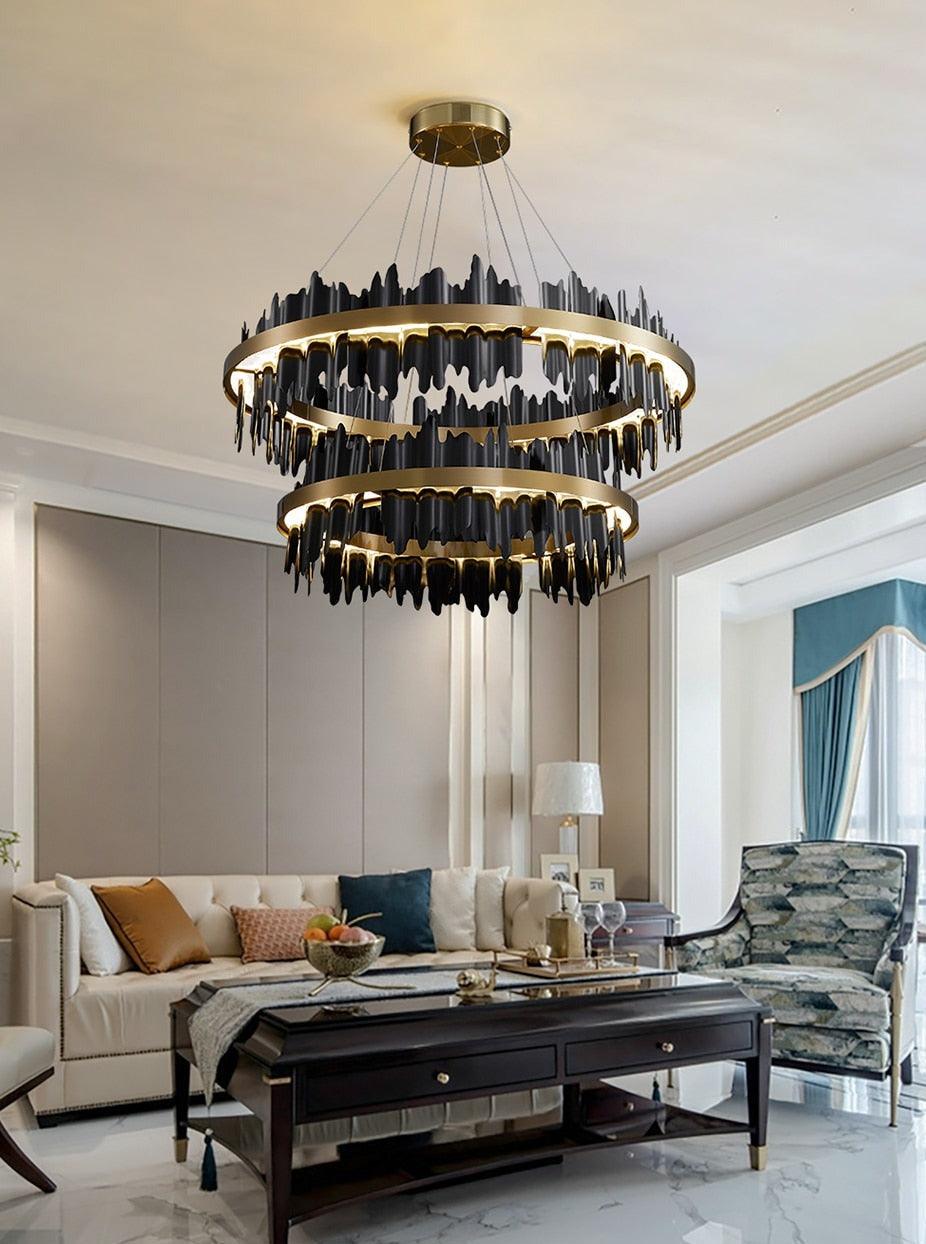 Everly LED Chandelier - Creating Coziness