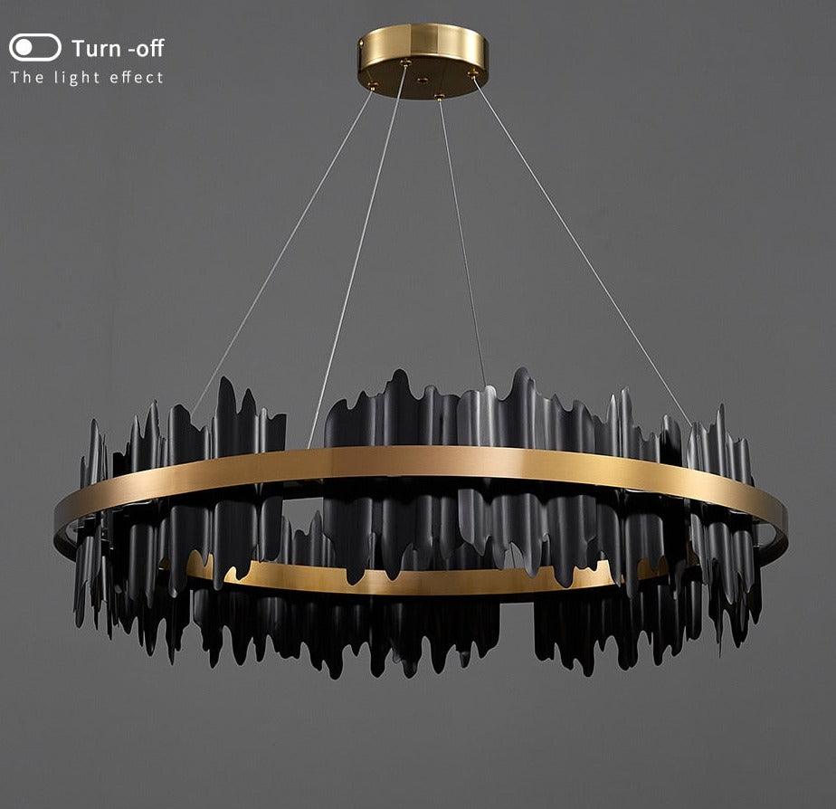 Everly LED Chandelier - Creating Coziness