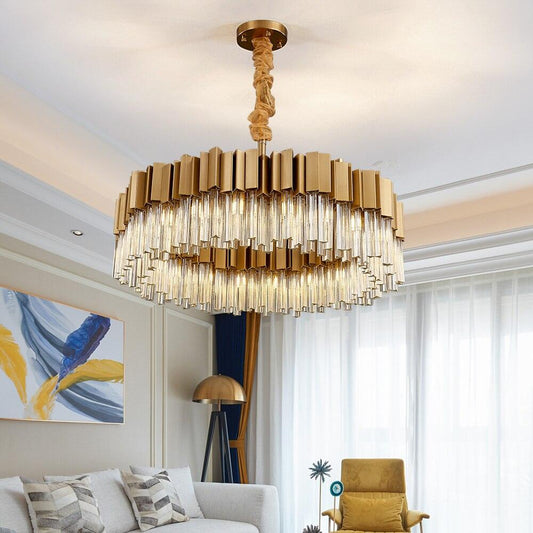 Freso Crystal Chandelier - Creating Coziness