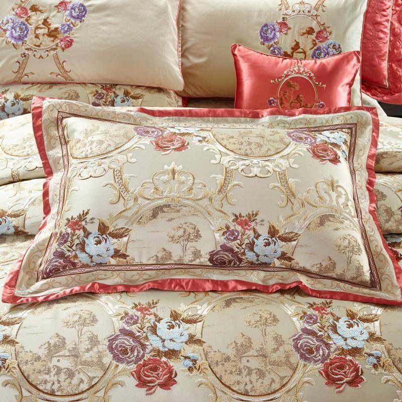 Gazaneya Oriental Jacquard Luxury Duvet Cover Set - Creating Coziness