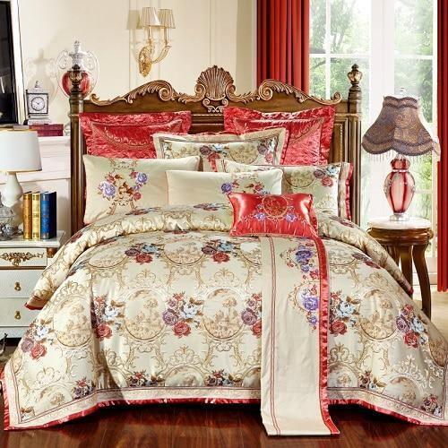 Gazaneya Oriental Jacquard Luxury Duvet Cover Set - Creating Coziness