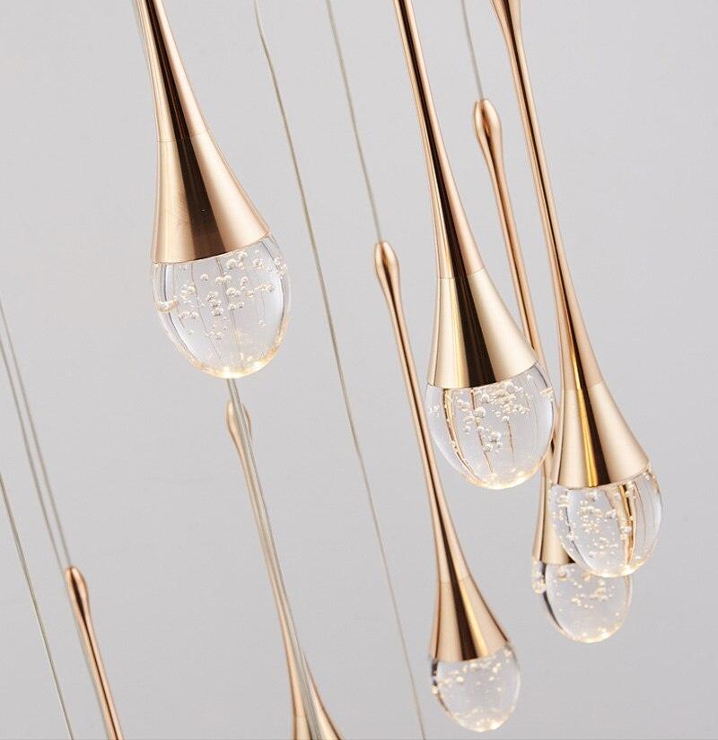 Golden Spiral Chandelier - Creating Coziness