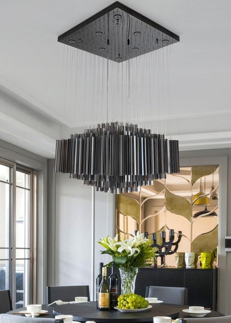 Jumali Black Chandelier - Creating Coziness