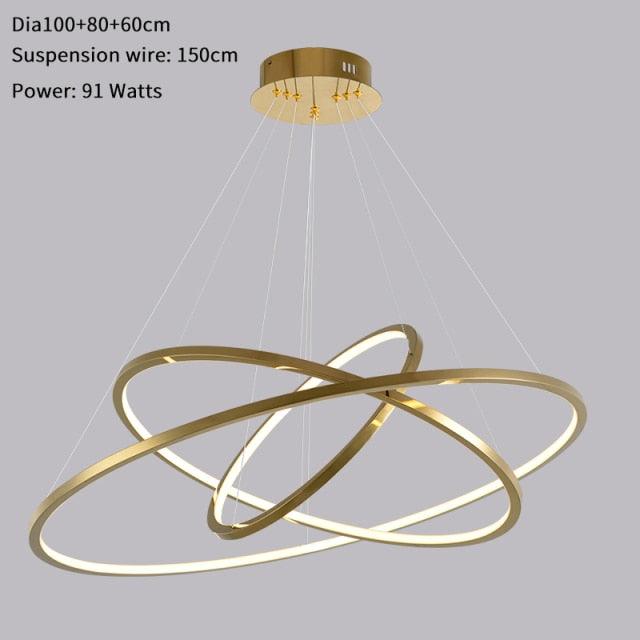 Kornelia Ring Chandelier - Creating Coziness