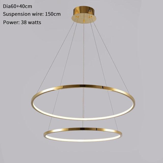 Kornelia Ring Chandelier - Creating Coziness