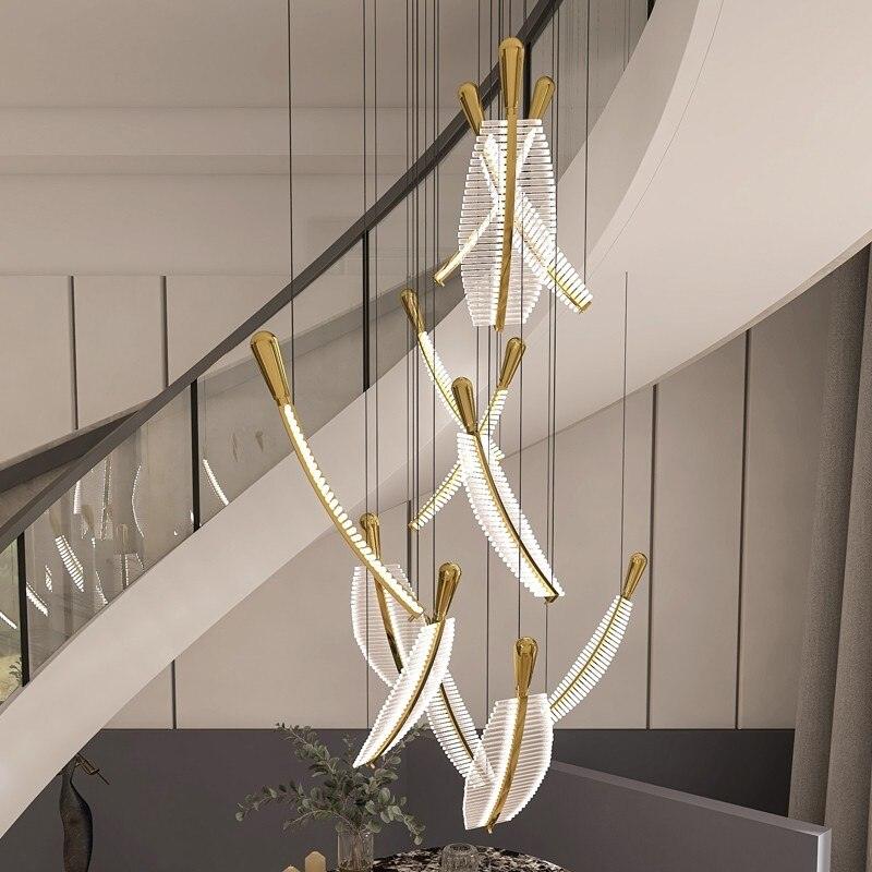 Leaf LED Crystal Chandelier - Creating Coziness