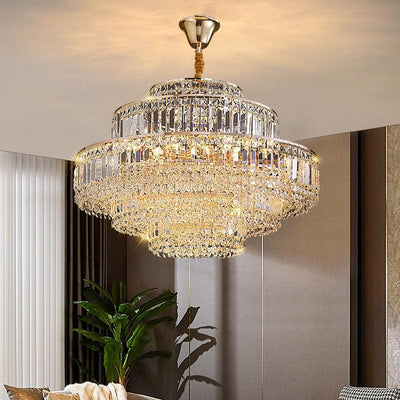 Luis Led Crystal Chandelier - Creating Coziness