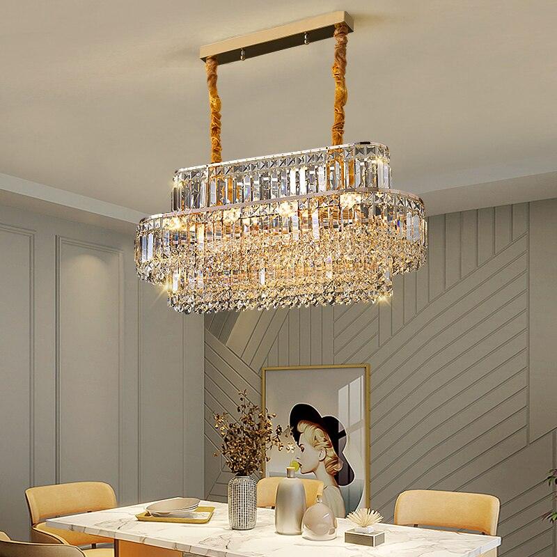 Luis Led Crystal Chandelier - Creating Coziness