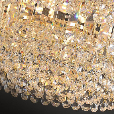 Luis Led Crystal Chandelier - Creating Coziness