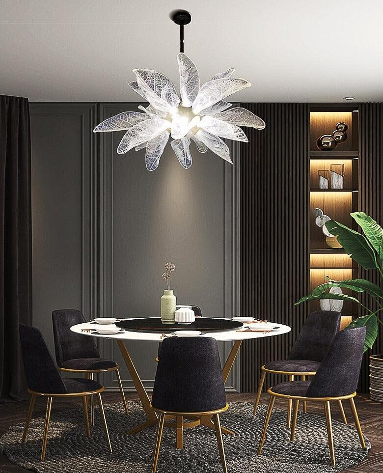 Meliha Led Black Chandelier - Creating Coziness