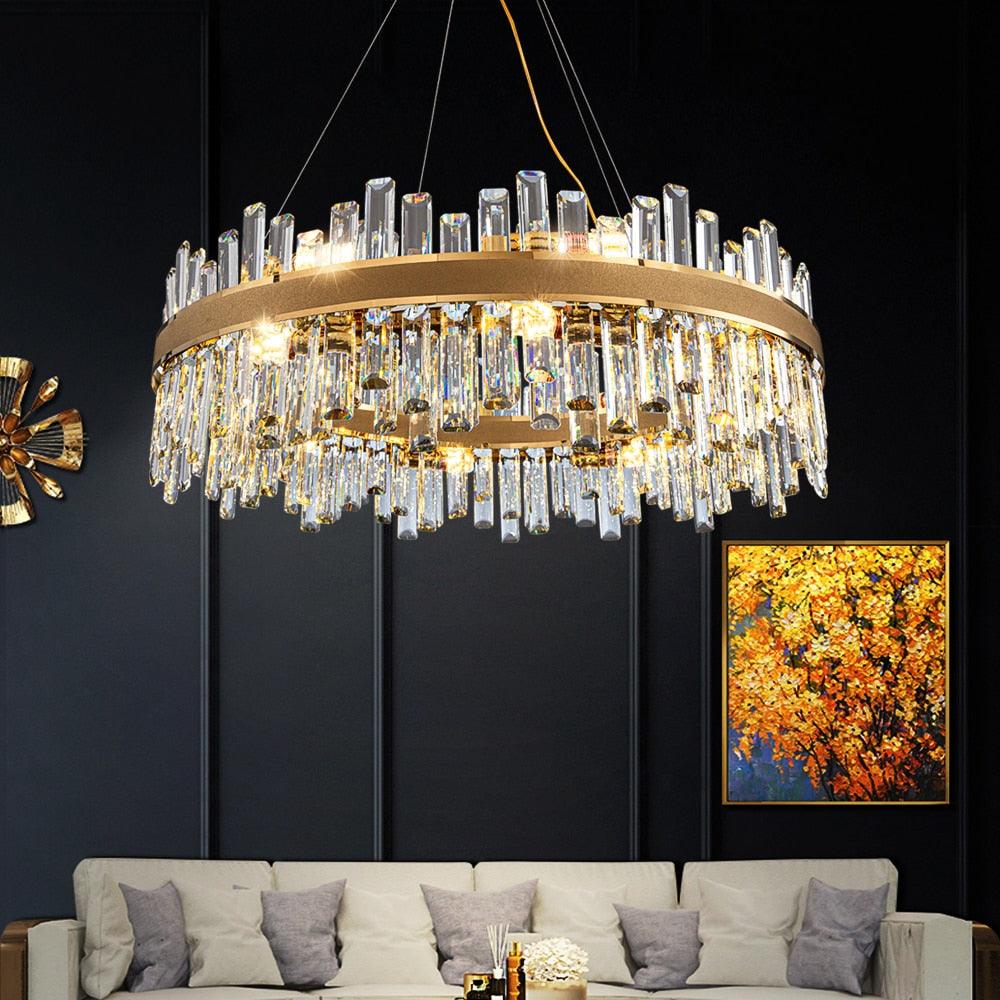 Metin Crystal Chandelier - Creating Coziness