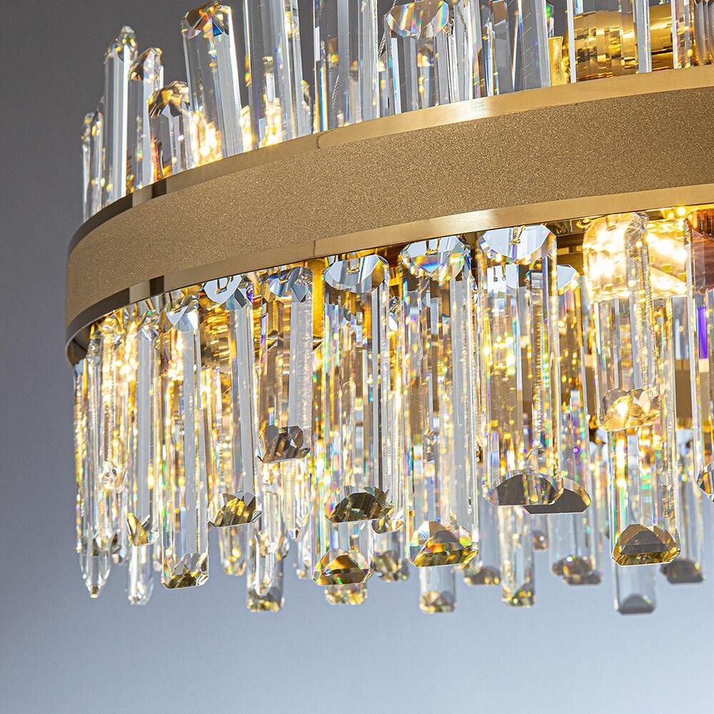 Metin Crystal Chandelier - Creating Coziness