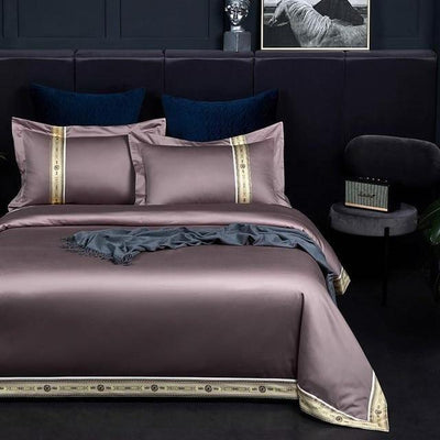 Orbetera Egyptian Cotton Patchwork Duvet Cover Set - Creating Coziness