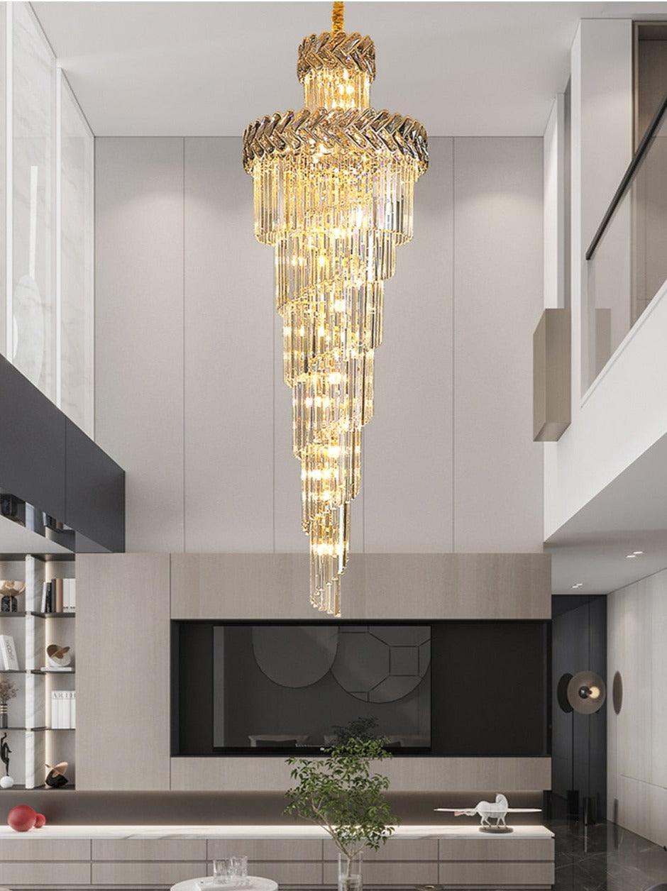 Orteza Crystal Chandelier - Creating Coziness