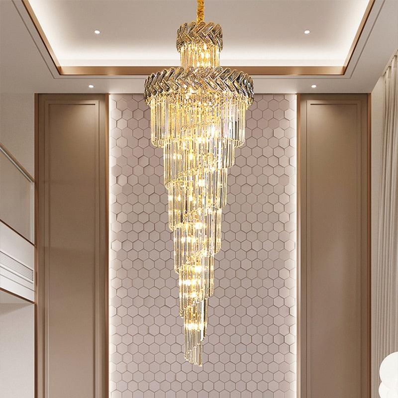 Orteza Crystal Chandelier - Creating Coziness