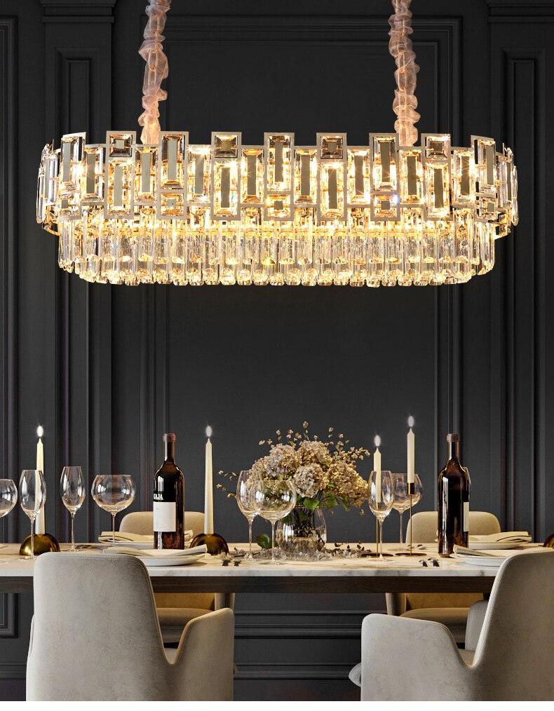 Salih Crystal Chandelier - Creating Coziness