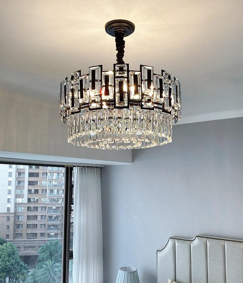 Salih Crystal Chandelier - Creating Coziness