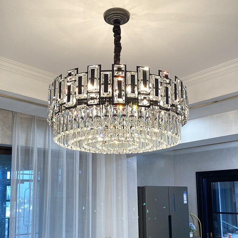 Salih Crystal Chandelier - Creating Coziness