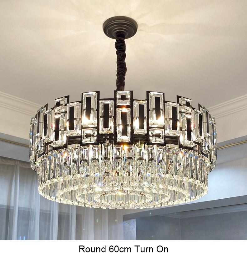 Salih Crystal Chandelier - Creating Coziness