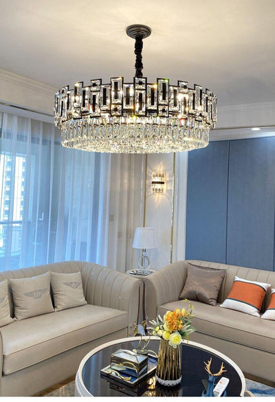 Salih Crystal Chandelier - Creating Coziness