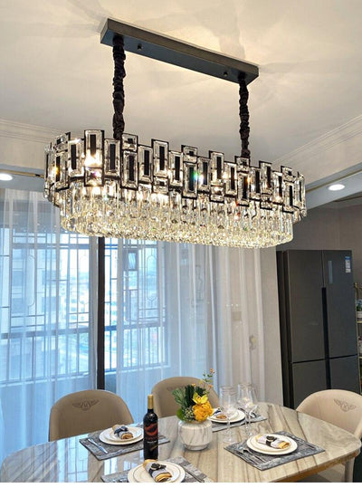 Salih Crystal Chandelier - Creating Coziness