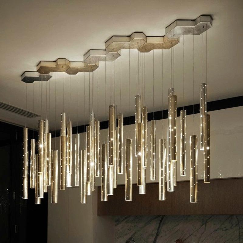 Сhandelier Light Rain Drops - Creating Coziness