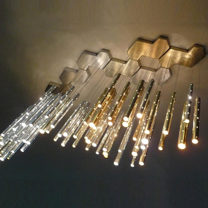 Сhandelier Light Rain Drops - Creating Coziness