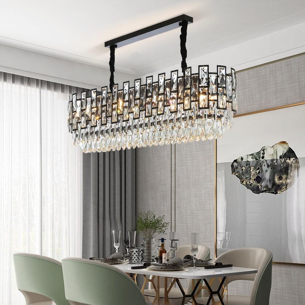 Shine Crystal Chandelier - Creating Coziness